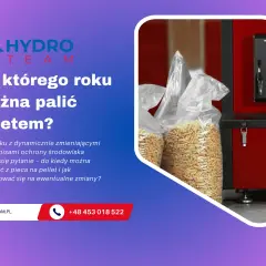 Piec na pellet i worki z peletem. Dowiedz się, jak długo będzie można palić peletem, zanim przepisy ochrony środowiska się zmienią.