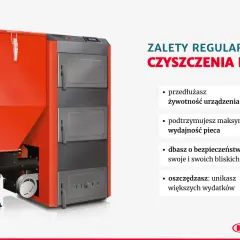 Regularne czyszczenie pieca na ekogroszek przedłuża jego żywotność, zapewnia maksymalną wydajność i bezpieczeństwo.