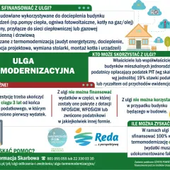 Ulga termomodernizacyjna pozwala odliczyć od podatku wydatki na ocieplenie domu, wymianę okien, drzwi, kotła.