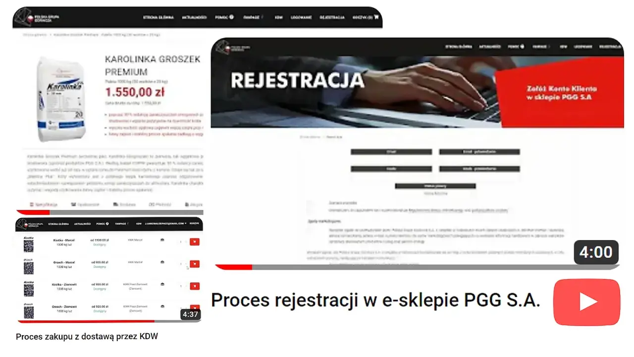 Jak kupić węgiel na PGG? Zobacz proces rejestracji i zakupu w e-sklepie PGG S.A. z dostawą przez KDW.